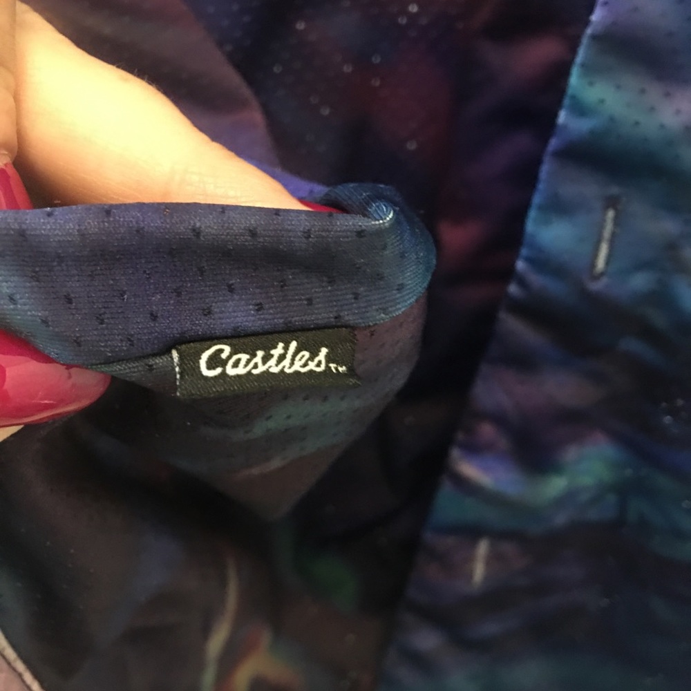 Crooks & Castles tie-dye jersey type top Size M - Picture 2 of 10